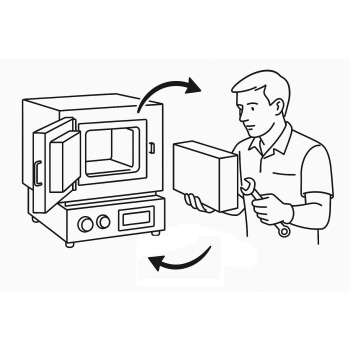 Usługa montażu:  Mufli \ zespołu grzejnego do pieca